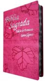 Biblia letra gigante - capa luxo pink