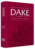 Bíblia de Estudo DAKE - Vinho