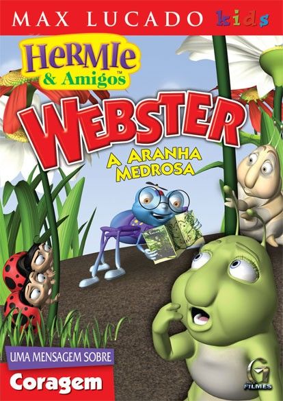 DVD Hermie & Amigos - Webster - A Aranha Medrosa - Max Lucado